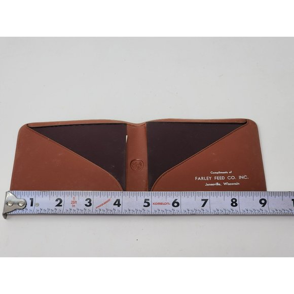 Vintage Remelon Made Mens Wallet‎ With Remelon And Feed Co Advertisement - Picture 7 of 8